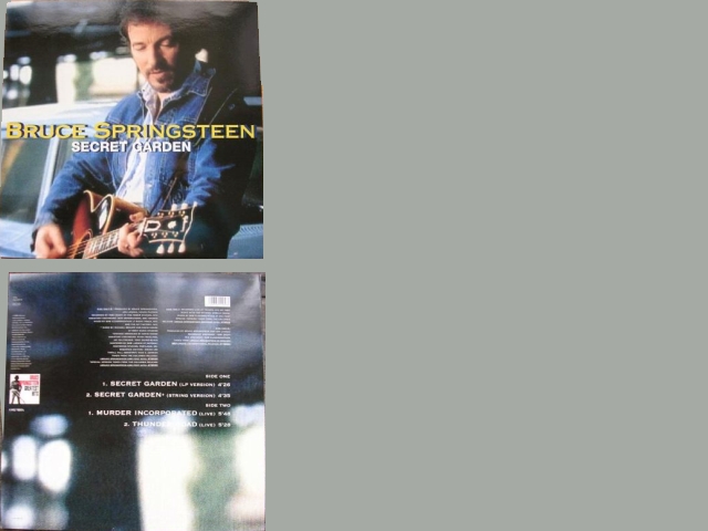 Bruce Springsteen - SECRET GARDEN (x 2) / MURDER INC. - THUNDER ROAD